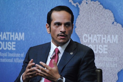 H.E._Sheikh_Mohammed_bin_Abdulrahman_bin_Jassim_Al-Thani_Minister_of_Foreign_Affairs_State_of_Qatar_35035675644